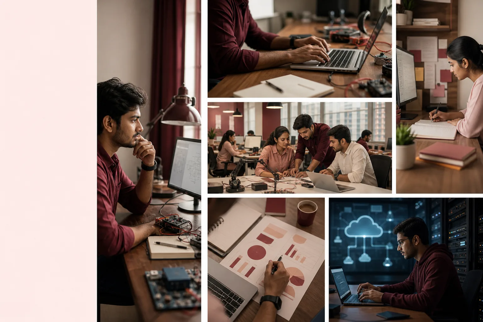 Learner exploring cloud infrastructure and cyber security concepts