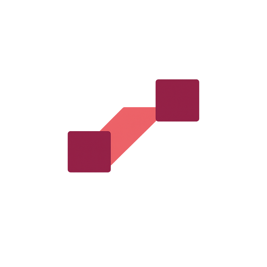 Abstract skill pathway symbol